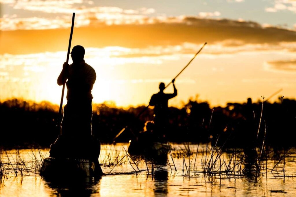 Botswana, Mokoro on Okavango Delta, Escape Safari Co
