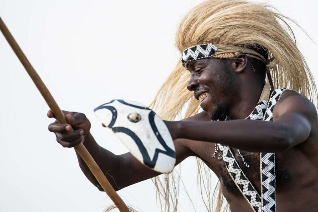 Rwanda, Tribal Person Dancing, Escape Safari Co