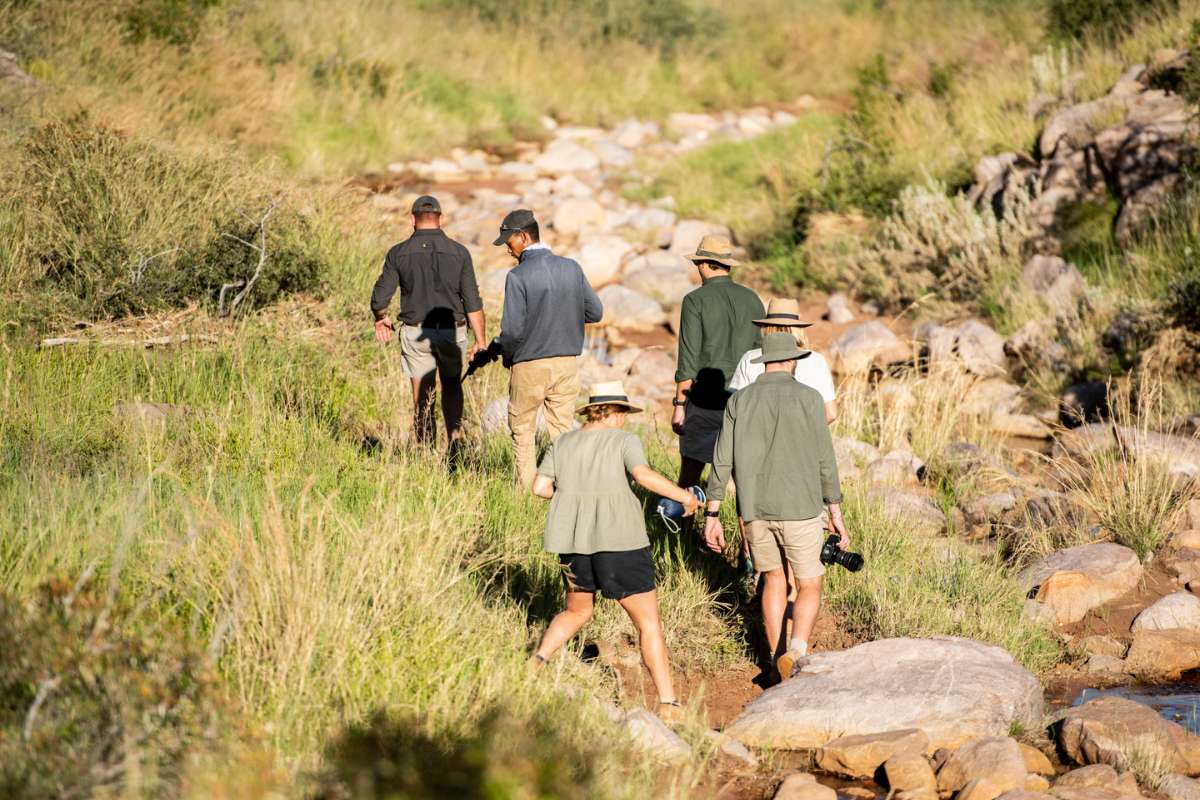 South Africa, Tswalu Kalahari, Walking Safari , Escape Safari Co